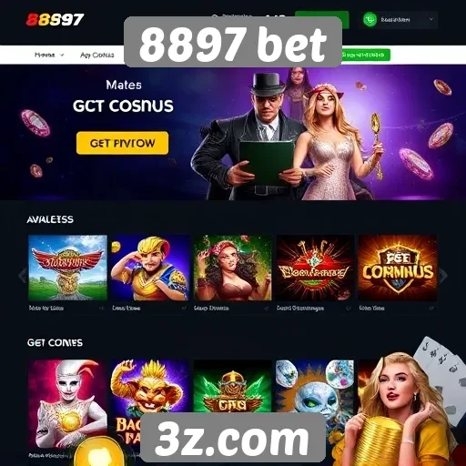 Ofertas promocionais do site de jogos 8897 bet